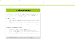 Desktop Screenshot of posilovich.com